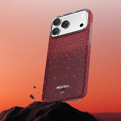 Iphone 17 pro max bulletproof magsafe case by mocol - Red